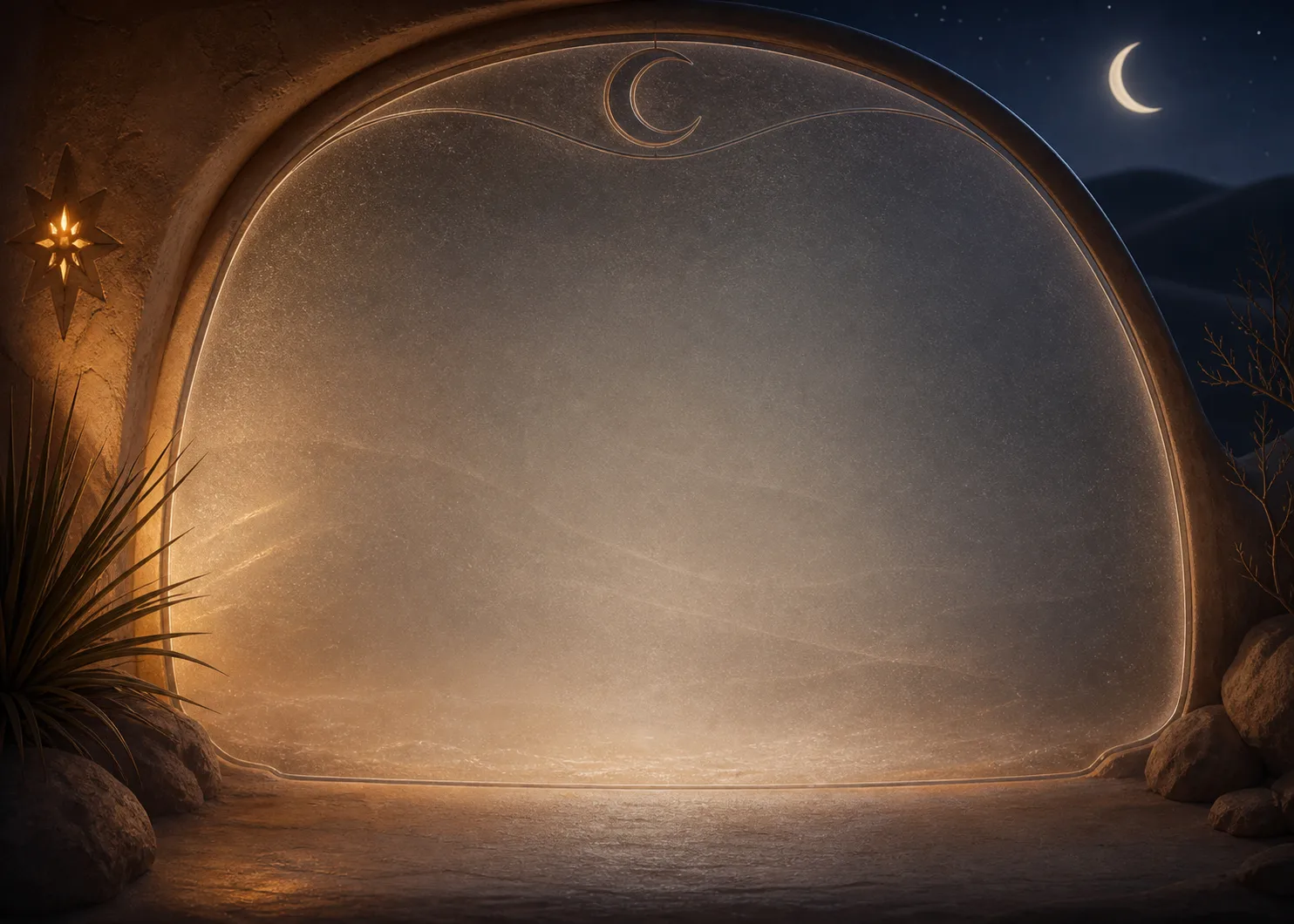 Desert Moon scene