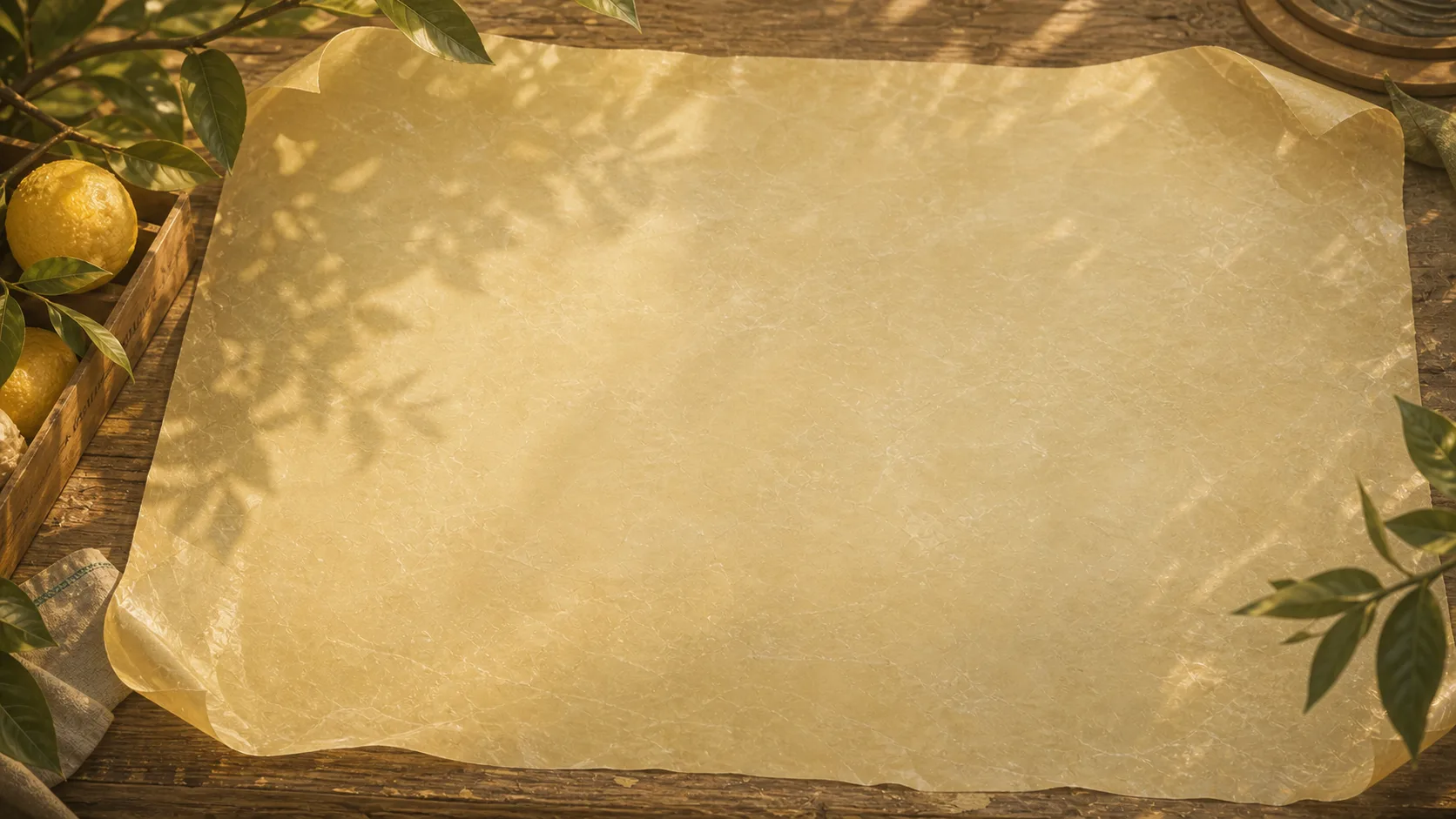 Lemon Orchard scene