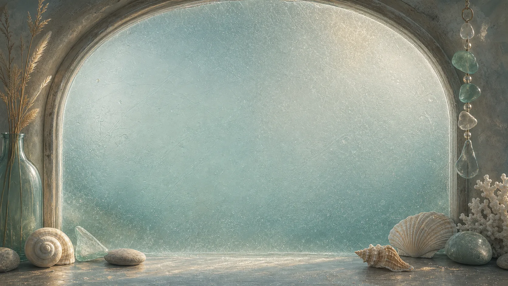 Sea Glass Window scene